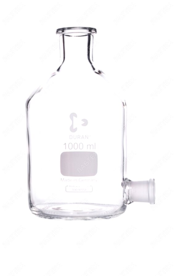 Склянка с нижним тубусом  1000 мл NS 19/26, DWK (Schott Duran), 247015409